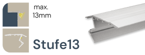 Treppenprofil Stufe 13