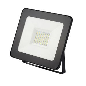 30Watt LED Fluter schmal, kaltweiss, schwarz