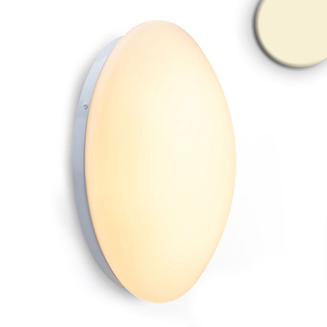LED Decken/Wandleuchte ECO 24W, 3000K, weiß