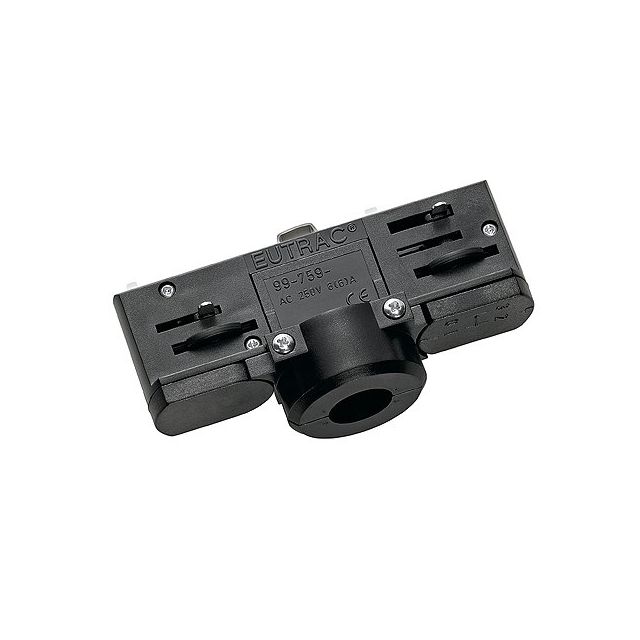 EUTRAC 3-Phasen Stromschienenadapter, grau inkl. Montagezubehör