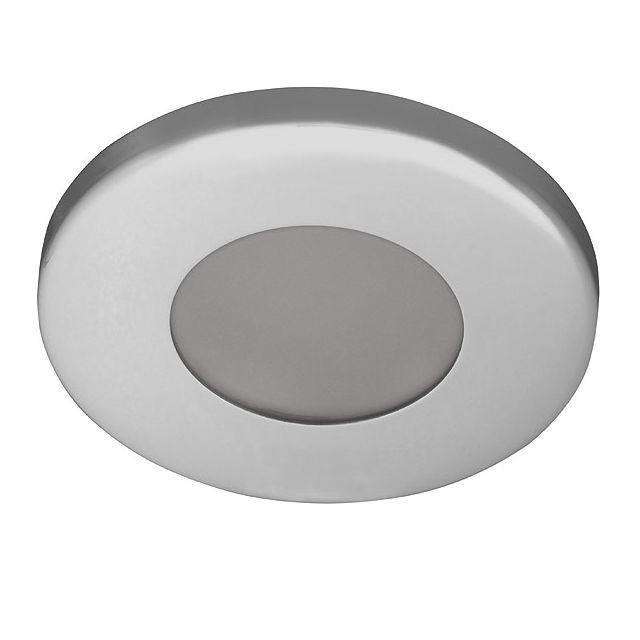 Einbauspot "MARIN IP44", MR16 Gx5,3 Chrom, Glas satin
