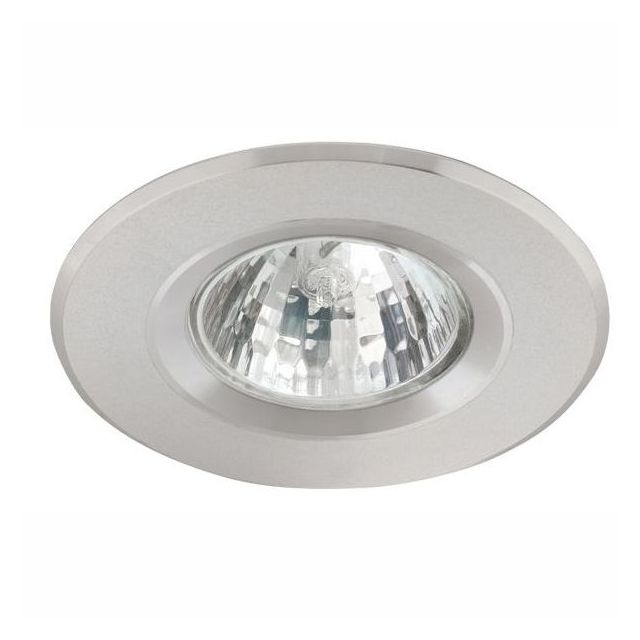 Einbauspot "RADAN" MR16, Gx5,3 starr, Alu-geb. rund