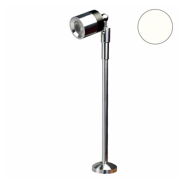 LED Vitrinen-Leuchte, silber, 3W 25°, neutralweiss