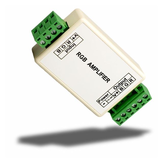 Mini RGB Verstärker, 3x4A max. 288W