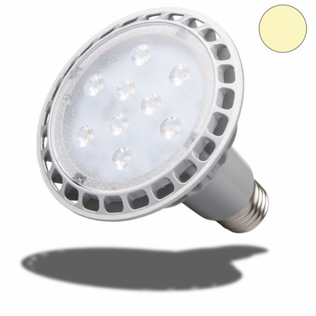 LED PAR30, E27, 230V, 11W, 30°, warmweiss, dimmbar