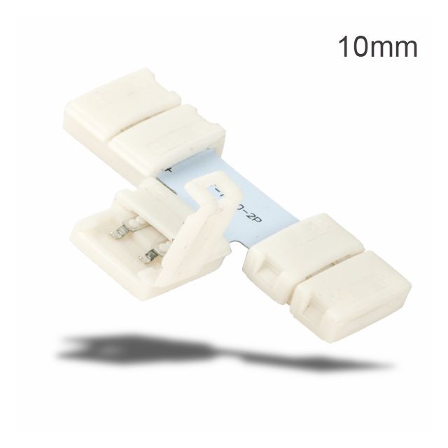 Flexband Clip-T-Verbinder 2-polig, weiss für Breite 10mm