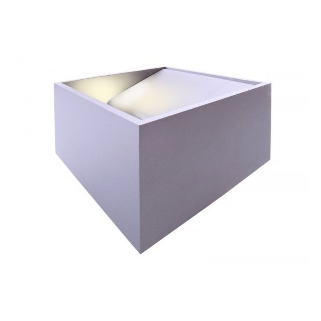Wandleuchte Up&Down, 4W, 3000K, 230V, silber