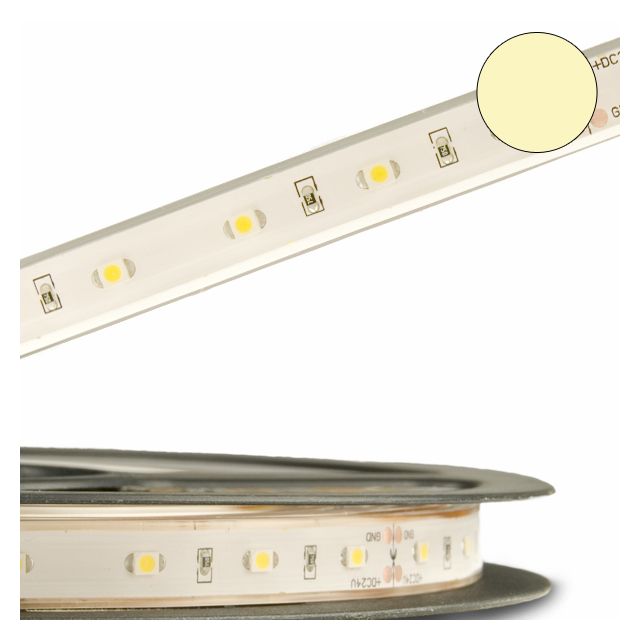 LED Outdoor-Flexband, 24V, 4,8W/m, IP68, warmweiss (2.700K)