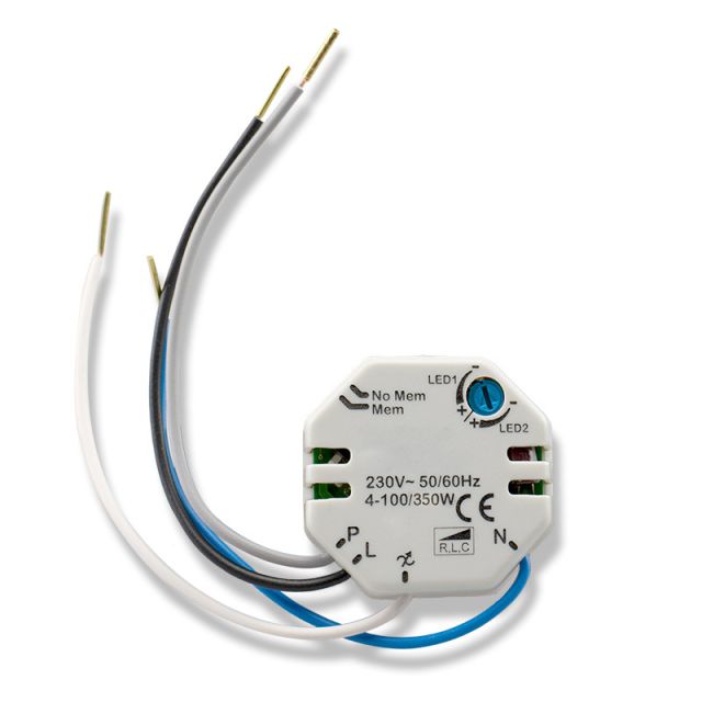 Universal-Dimmschalter für 12V und 230V LED Leuchtmittel