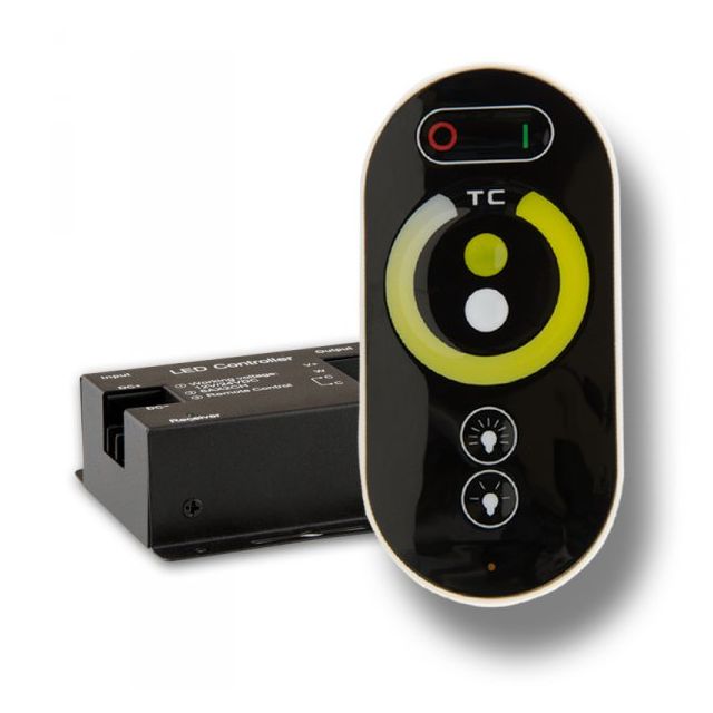 Wireless touch CCT 2 Kanal Funk-Controller, 12-24V max. 288W