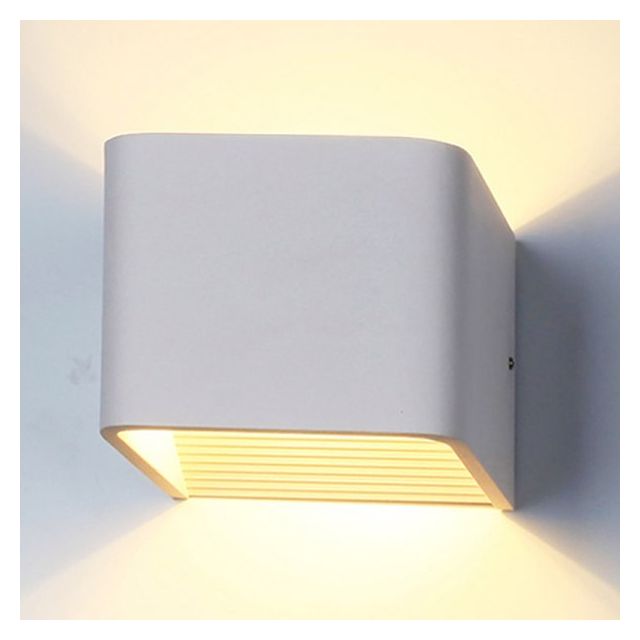 LED Wandleuchte "Up&Down" 1 in Weiß, 6 W, warmweiß