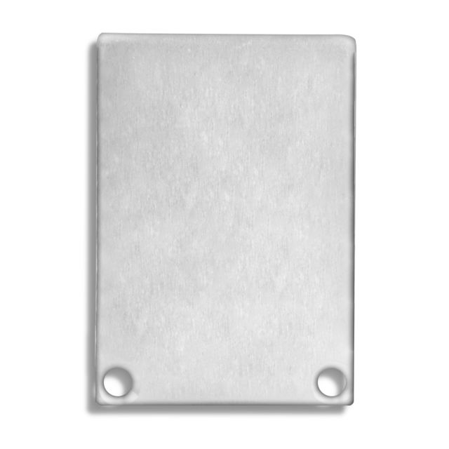 Endkappe EC48 Alu für Aufbauprofil/Einbauprofil Maxi 24, 2 STK, inkl. Schrauben