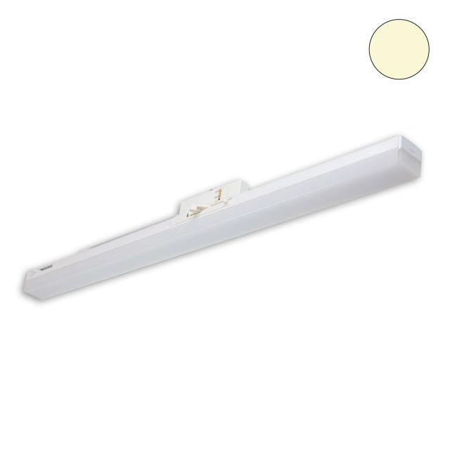 3-Phasen Linearleuchte, 20W, warmweiß, weiß