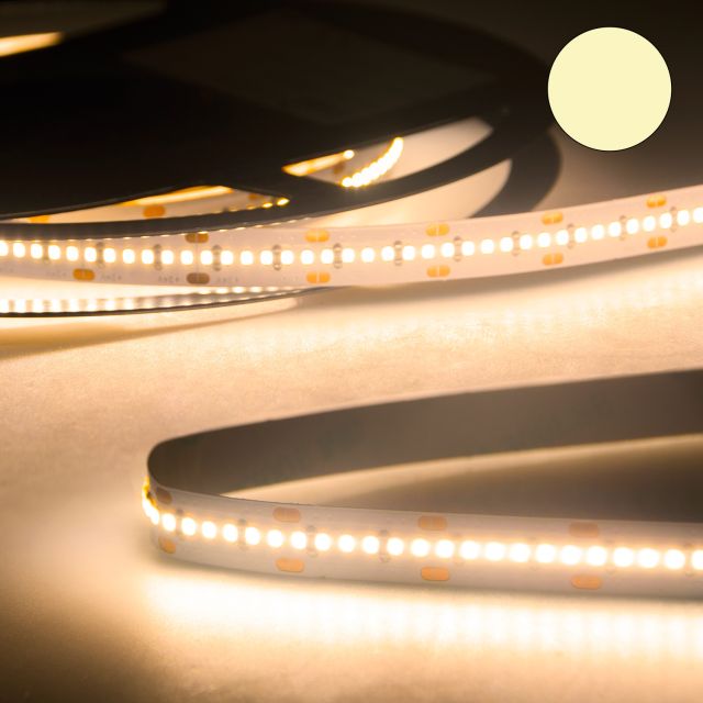 LED High End Linearlicht-Stripe, 24V, 10W, IP20, warmweiss, >90 RA/CRI, 5M