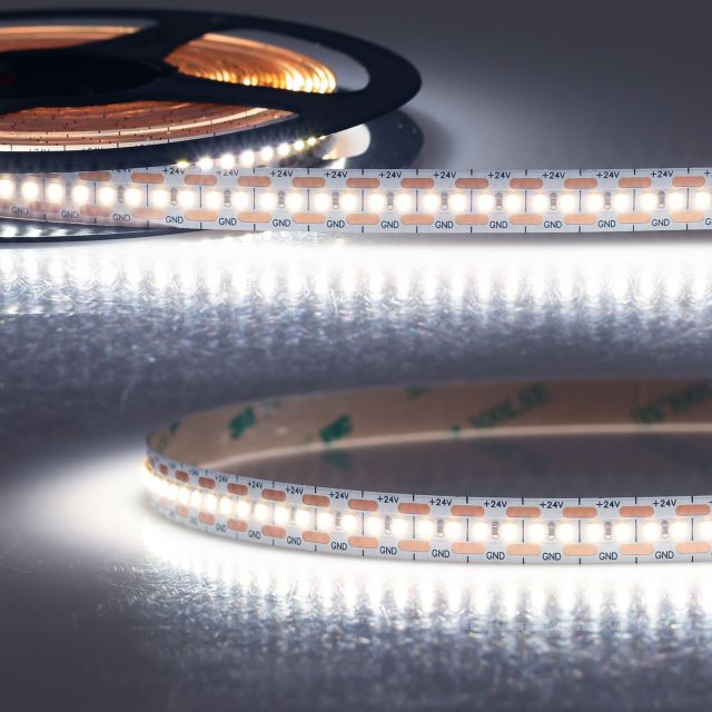 LED High End Linearlicht-Streifen, 24V, 15W, IP20, kaltweiss, >90 RA/CRI, 5M