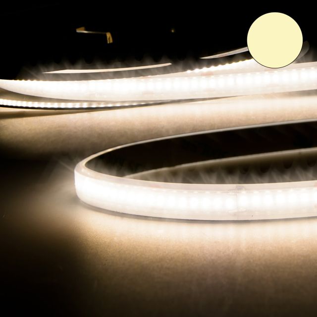 LED High End Linearlicht-Flexband, 24V, 6W, IP54, warmweiss, >90 RA/CRI, 5M