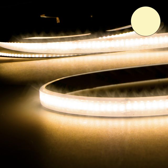 LED High End Linearlicht-Stripe, 24V, 15W, IP54, warmweiss, >90 RA/CRI, 5M