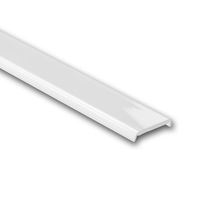 Abdeckung 103 opal für Einbauprofil Maxi 24 Rigips/Putz, 2 Meter