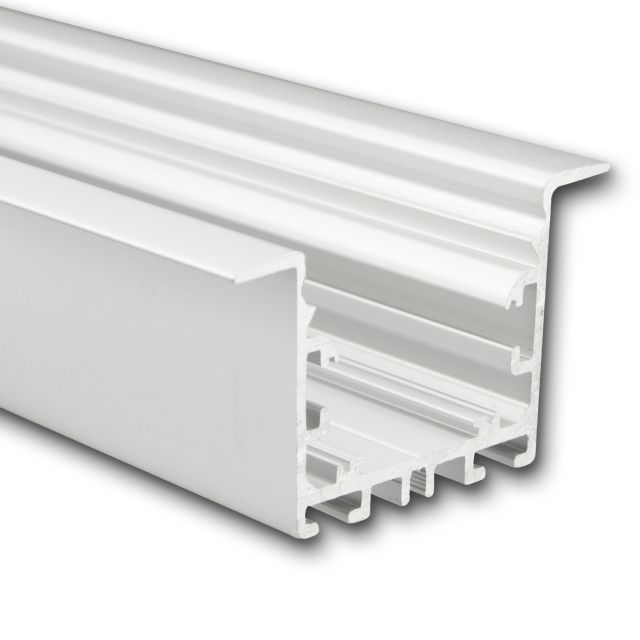 LED Einbauprofil Lichtlinie, Aluminium eloxiert, 2 Meter