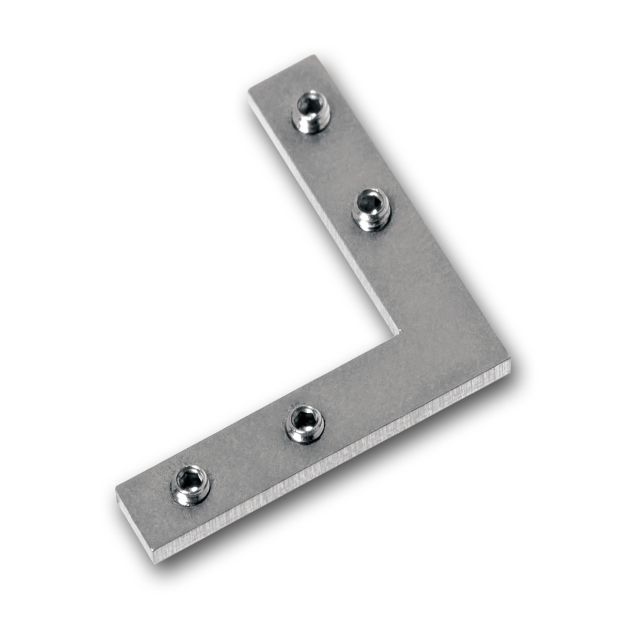 Verbinder 90°, horizontal, 2 STK