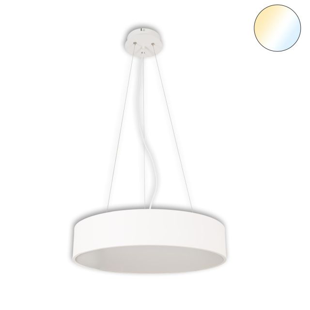 LED Hängeleuchte PRO80, weiß, 85W, ColorSwitch 3000|3500|4000K, dimmbar