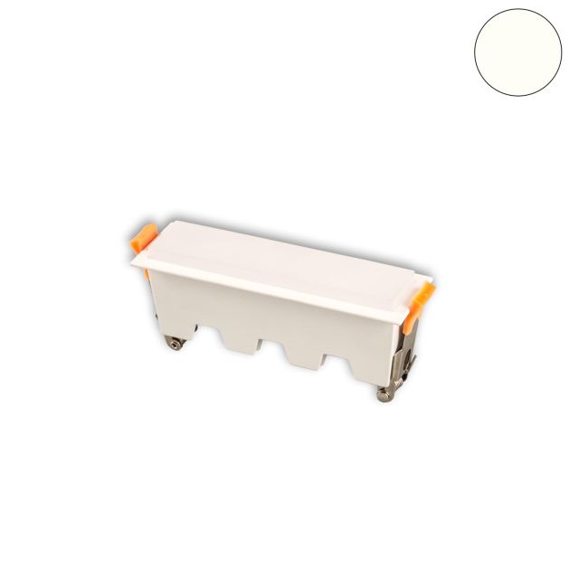 LED Wand und Deckeneinbauleuchte Linear 10, weiss, 10W, neutralweiss, dimmbar