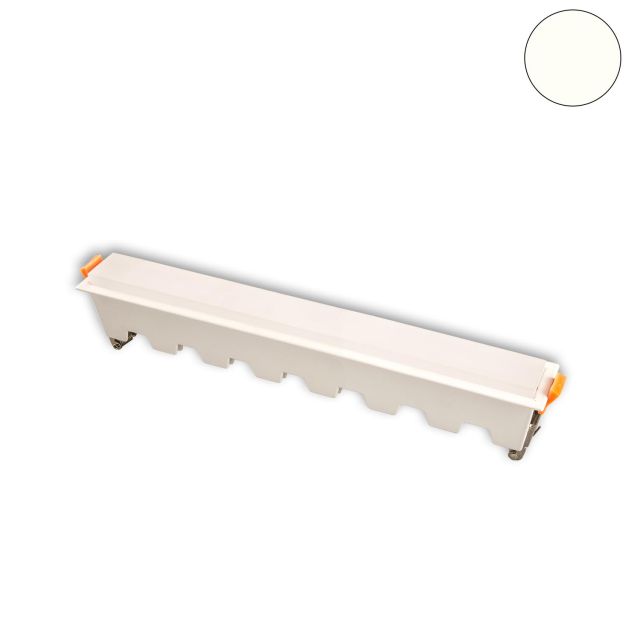LED Wand und Deckeneinbauleuchte Linear 20, weiß, 20W, neutralweiß, dimmbar