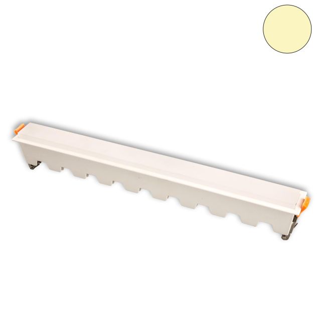LED Wand und Deckeneinbauleuchte Linear 30, weiß, 30W, warmweiß, dimmbar