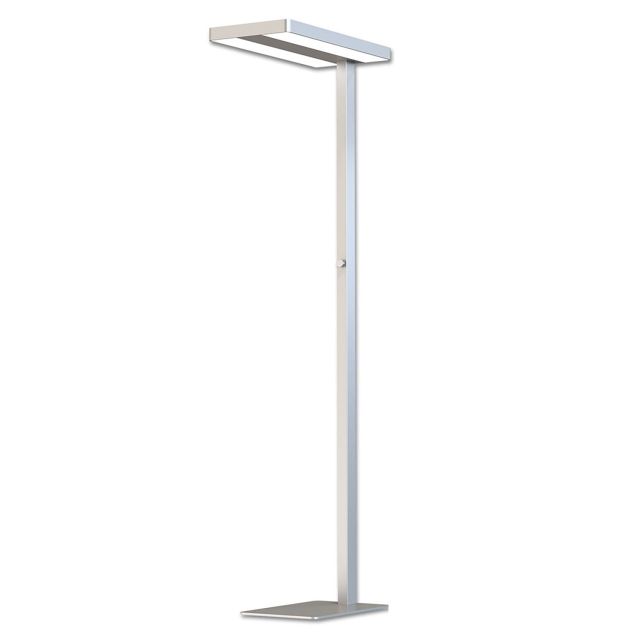 LED Stehleuchte Office Pro Up&Down, silber, 40/40W, 4000K, UGR