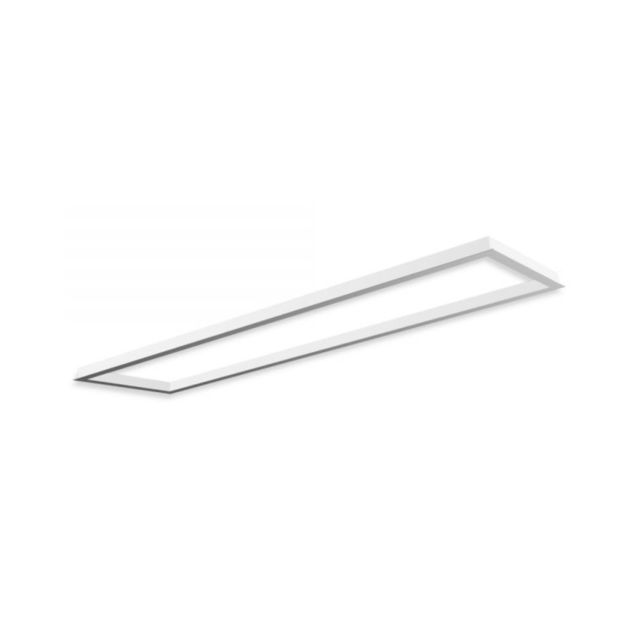 LED Einbaurahmen weiß RAL 9016 für LED Panel 300x1200