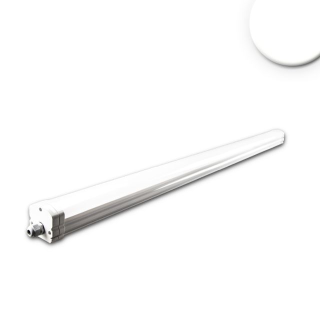LED Linearleuchte 130cm, 36W, 4000K, IP65, mit HF-Bewegungssensor 