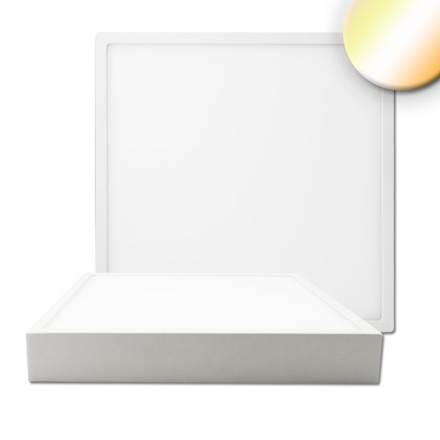 LED PRO Deckenleuchte weiß, 30W, 300x300mm, ColorSwitch 2700|3000K|4000k, dimmbar