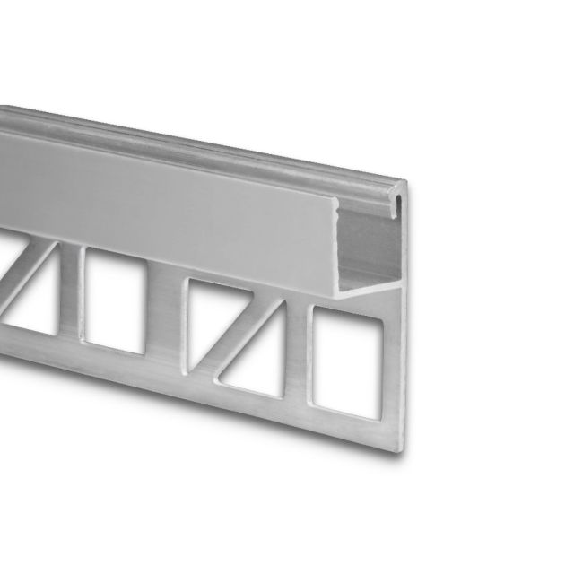 LED Fliesenprofil Wand10, Aluminium eloxiert, 200cm