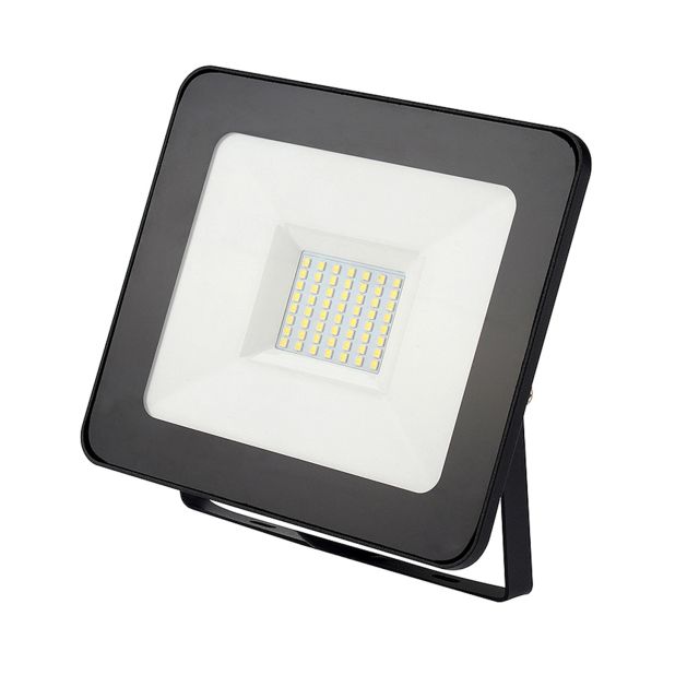 30Watt LED Fluter schmal, kaltweiss, schwarz