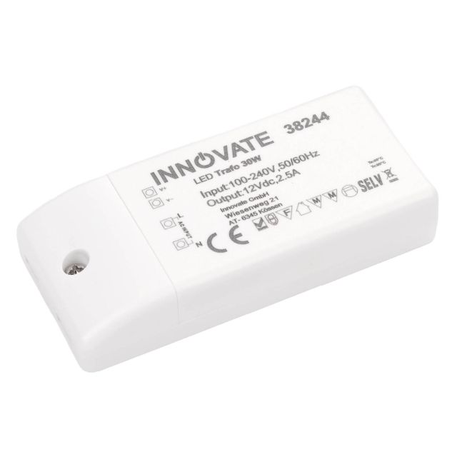 LED Trafo Mini 12V/DC, 0-30W