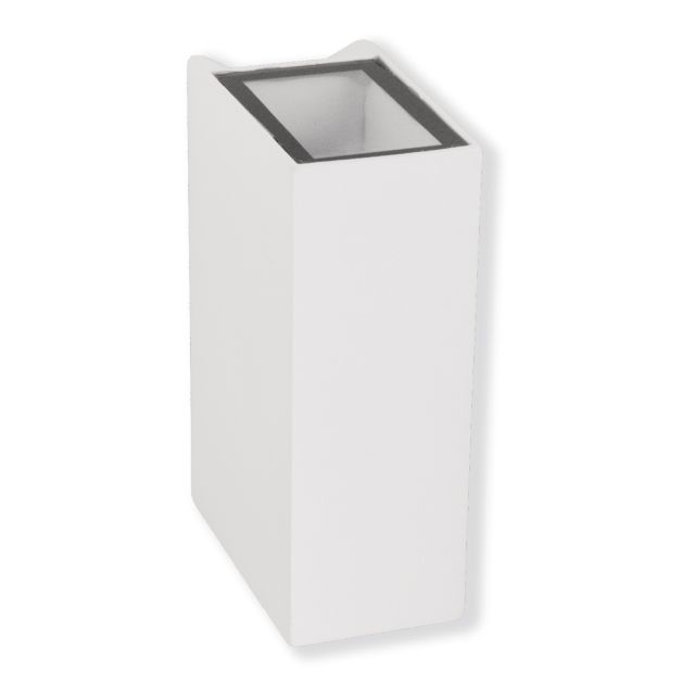 Wandleuchte Up&Down IP54, 4W CREE, sandweiß, warmweiß
