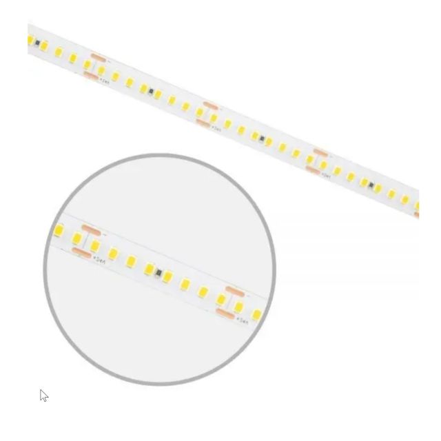 LED Streifen ECO-Plus 24V, 17W, 160 LED pro Meter, IP20, CRI80, neutralweiss, 5m