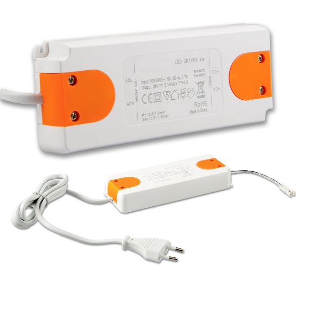 Plug&Play-F LED Trafo 12V/DC, 0-50W
