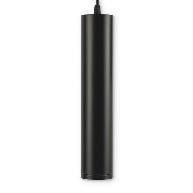 LED Pendelleuchte Cylinder300, schwarz, rund, GU10, 300mm, exkl. Leuchtmittel