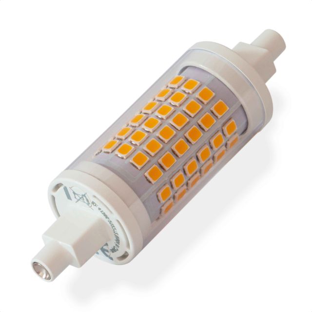 LED R7s Stab ECO, 6W, 78mm, warmweiß, dimmbar