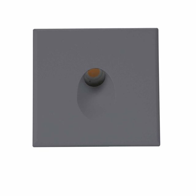 LED Wandeinbauleuchte Sys-Wall68, Plug&Play-F, 3W, 4000K und Cover eckig, schwarz 1