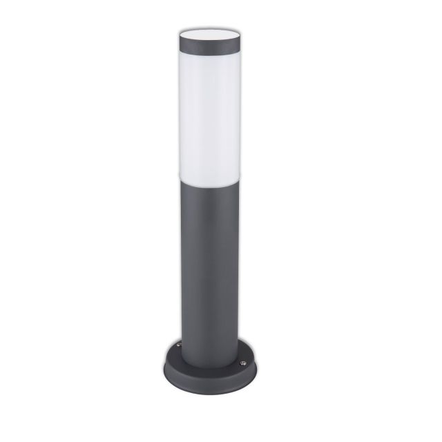 LED Pollerleuchte 450, anthrazit, IP44, 1x E27, exkl. Leuchtmittel