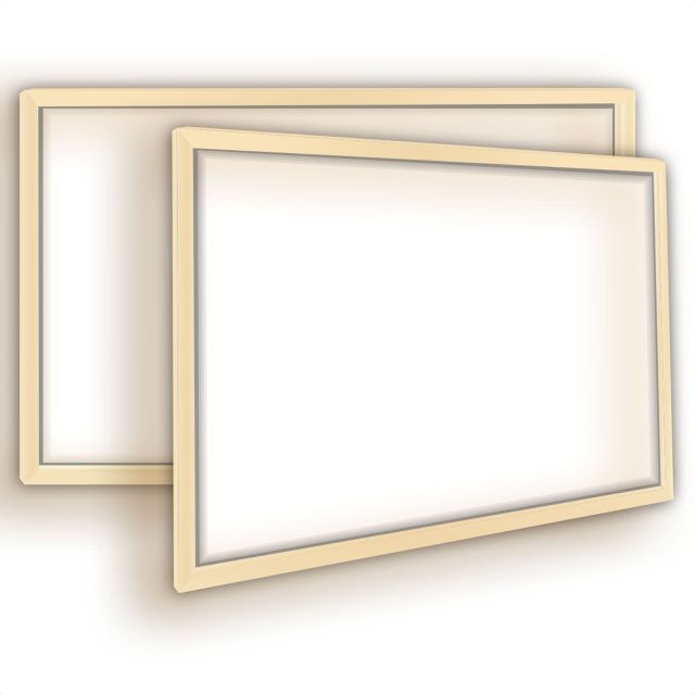LED Leuchtrahmen H25, Innenformat 500x800mm, 54W, weißdynamisch, CRI92