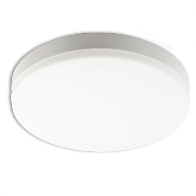 LED Wand/Deckenleuchte, weiß, 18W, ColorSwitch 3000/4000/5000K, IP54, mit Bewegungssensor