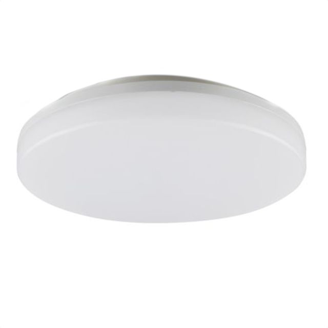 LED Wand/Deckenleuchte, weiß, 24W, rund, ColorSwitch 3000/4000K, IP54