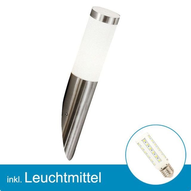 LED Außenlampe BOSTON mit Leuchtmittel 7 Watt- neutralweiss