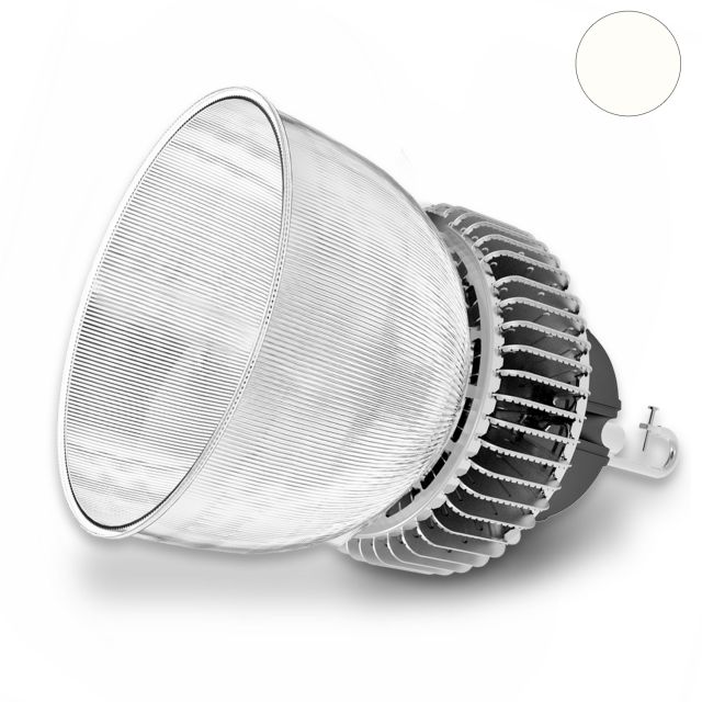 LED Hallenleuchte RS 100W inkl- PC-Reflektor 70°- neutralweiss- 1-10V dimmbar