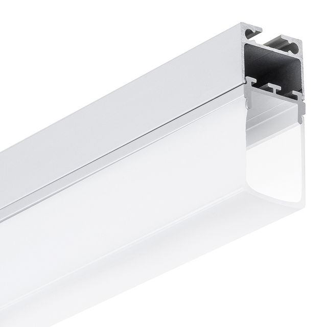 LED Aufhängesystem Hängeleuchte Micro 12 -Cover- Tunnel und Endkappen- 2 Meter