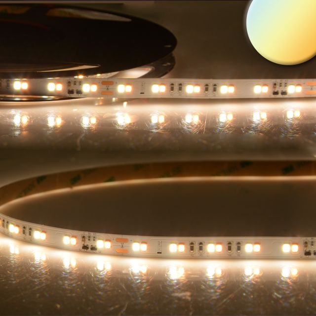 LED Streifen Sunset CRI90, 24V DC, 14W, IP20, 1800-3000K, Dimm-to-warm, IP20, 500cm