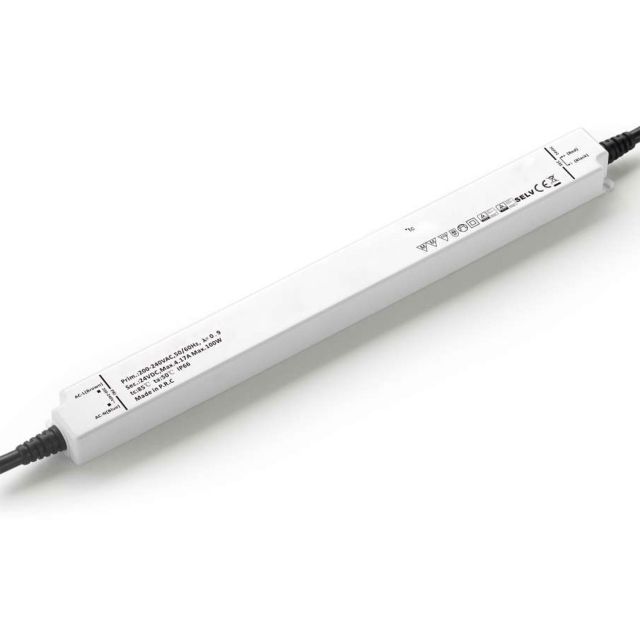 LED Trafo, 24V/DC, 0-100W, IP66, SELV